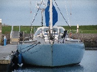 Nele on Texel's Salt water